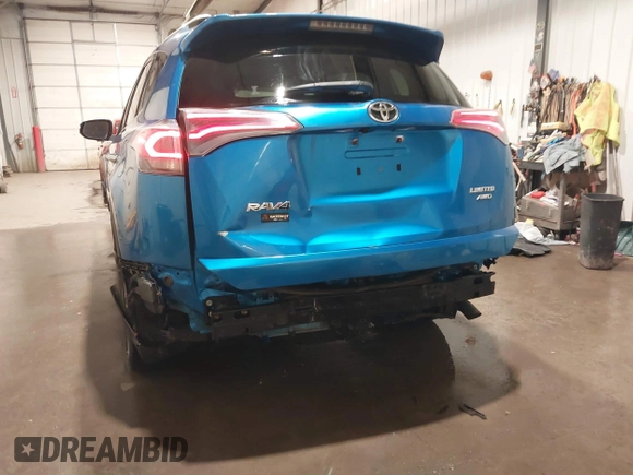 2016 Toyota RAV4 Limited with VIN JTMDFREV5GJ064094, listed as a IAAI auction lot 41862018 with 122,042 mi miles and . Bid and sale history available at DreamBid. Image 6.