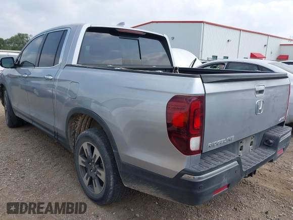 2019 Honda Ridgeline RTL-E with VIN 5FPYK3F73KB006244, listed as a IAAI auction lot 42167460 with 53,498 mi miles and . Bid and sale history available at DreamBid. Image 3.
