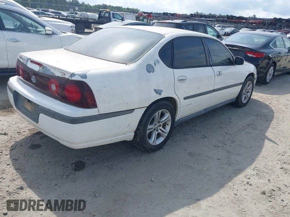 2002 Chevrolet Impala z VIN 2G1WF55E929133402, wystawiony jako IAAI lot #42107833 z przebiegiem Nie podano mil oraz . Historia ofert i sprzedaży dostępna na DreamBid. Obrazek 4.