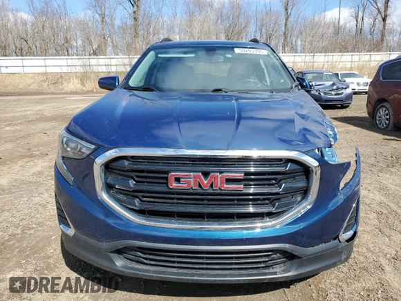 2019 GMC Terrain SLE with VIN 3GKALMEV1KL345510, listed as a Copart auction lot 50295995 with 71,689 mi miles and Clean Title. Bid and sale history available at carsss.com. Image 5.