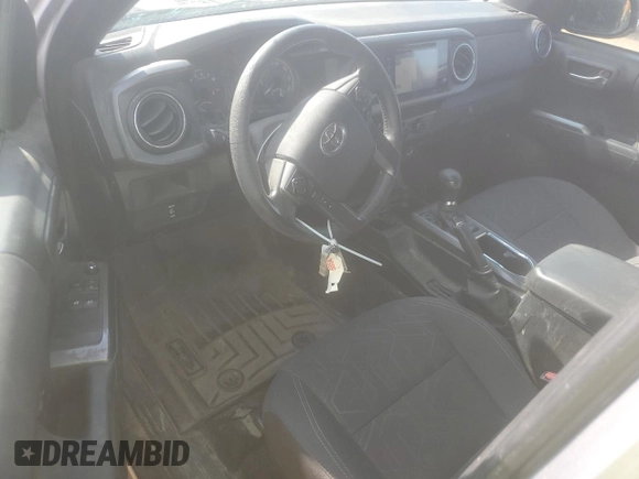 2017 Toyota Tacoma SR5 with VIN 5TFSZ5AN4HX047041, listed as a Copart auction lot 63424145 with 191,335 mi miles and Salvage title. Bid and sale history available at DreamBid. Image 8.