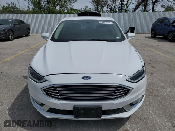 2018 Ford Fusion Titanium with VIN 3FA6P0D92JR138709, listed as a Copart auction lot 52017725 with 86,495 mi miles and Clean title. Bid and sale history available at DreamBid. Image 5.