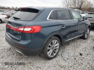 2016 Lincoln MKX Reserve with VIN 2LMTJ8LP3GBL36154, listed as a Copart auction lot 82010124 with 116,573 mi miles and Salvage Title. Bid and sale history available at DreamBid. Image 3.