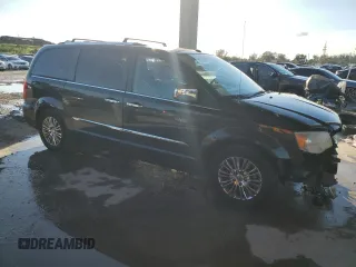 2011 Chrysler Town & Country Limited with VIN 2A4RR6DG1BR665841, listed as a Copart auction lot 85876514 with 95,070 mi miles and Salvage Title. Bid and sale history available at carsss.com. Image 4.