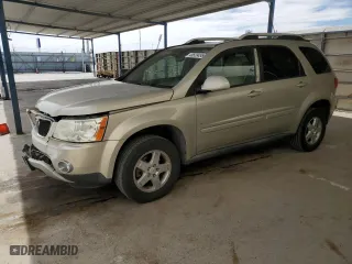 2009 Pontiac Torrent with VIN 2CKDL33FX96221807, listed as a Copart auction lot 48539495 with 137,830 mi miles and Salvage Title. Bid and sale history available at carsss.com. Image 1.