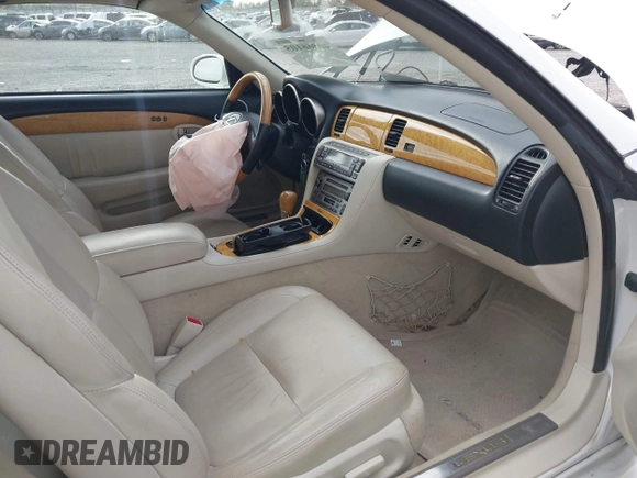 2004 Lexus SC 430 with VIN JTHFN48Y240060279, listed as a IAAI auction lot 40866105 with 121,877 mi miles and . Bid and sale history available at DreamBid. Image 5.