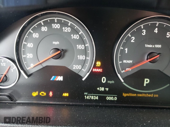 2016 BMW M3 with VIN WBS8M9C52G5G41730, listed as a Copart auction lot 70216603 with 147,834 mi miles. Bid and sale history available at carsss.com. Image 9.
