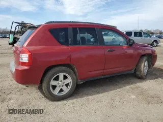 2007 Jeep Compass Sport with VIN 1J8FT47W87D118537, listed as a Copart auction lot 43127625 with 166,631 mi miles and Salvage Title. Bid and sale history available at carsss.com. Image 3.