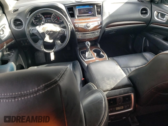 2017 Infiniti QX60 with VIN 5N1DL0MM2HC507316, listed as a Copart auction lot 49079265 with 106,287 mi miles and Salvage Title. Bid and sale history available at carsss.com. Image 8.