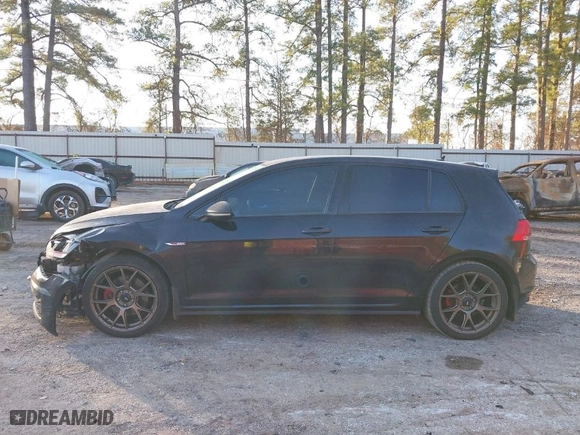 2017 Volkswagen Golf GTI S with VIN 3VW5T7AUXHM004876, listed as a IAAI auction lot 41260685 with NaN miles. Bid and sale history available at carsss.com. Image 14.