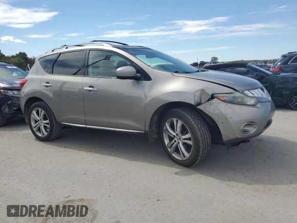 2009 Nissan Murano LE with VIN JN8AZ18W89W214595, listed as a Copart auction lot 71643454 with 217,328 mi miles and Salvage Title. Bid and sale history available at carsss.com. Image 4.