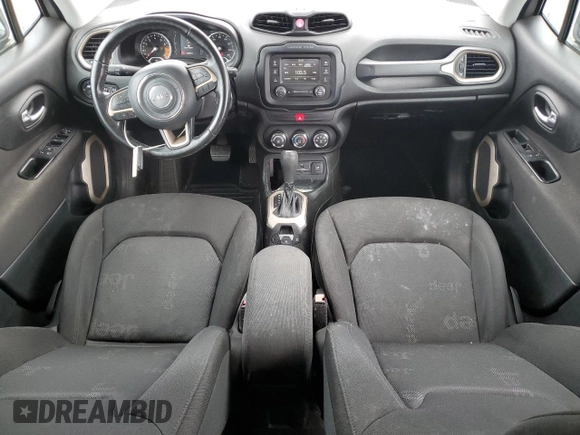 2017 Jeep Renegade Latitude with VIN ZACCJABB6HPE44536, listed as a Copart auction lot 59926145 with 79,487 mi miles and Clean title. Bid and sale history available at DreamBid. Image 8.
