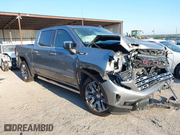 2024 GMC Sierra 1500 with VIN 1GTPHGE89RZ120273, listed as a IAAI auction lot 40288504 with 24,296 mi miles and . Bid and sale history available at DreamBid. Image 1.