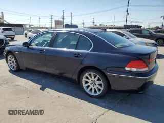2003 BMW 7 Series 745Li with VIN WBAGN63433DS44768, listed as a Copart auction lot 73611704 with Not Provided miles and Salvage Title. Bid and sale history available at carsss.com. Image 2.