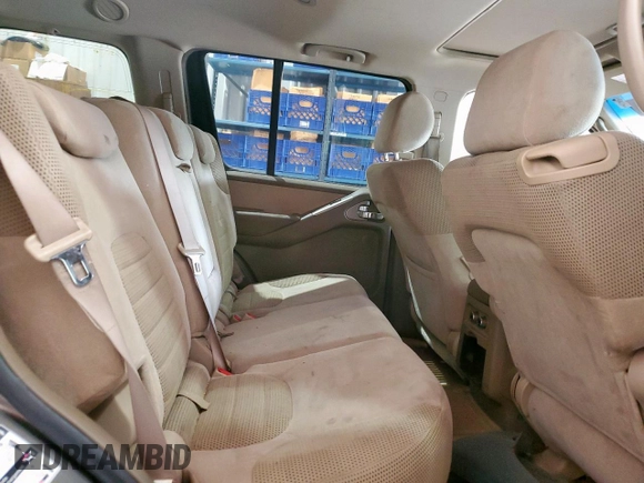 2005 Nissan Pathfinder LE with VIN 5N1AR18U45C705005, listed as a Copart auction lot 61138245 with 156,966 mi miles and Salvage title. Bid and sale history available at DreamBid. Image 11.