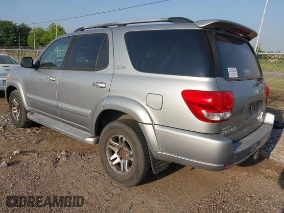 2007 Toyota Sequoia SR5 with VIN 5TDZT34A17S288122, listed as a IAAI auction lot 41939510 with 275,347 mi miles. Bid and sale history available at carsss.com. Image 3.