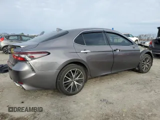 2023 Toyota Camry SE with VIN 4T1G11AK9PU733356, listed as a Copart auction lot 41980075 with 46,117 mi miles and Salvage Title. Bid and sale history available at DreamBid. Image 3.