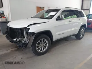 2016 Jeep Grand Cherokee Limited with VIN 1C4RJFBG2GC490483, listed as a IAAI auction lot 42596513 with 113,937 mi miles and . Bid and sale history available at DreamBid. Image 17.