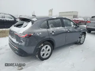 2024 Honda HR-V LX with VIN 3CZRZ1H3XRM734991, listed as a Copart auction lot 45575625 with 12,429 mi miles and Salvage Title. Bid and sale history available at carsss.com. Image 3.