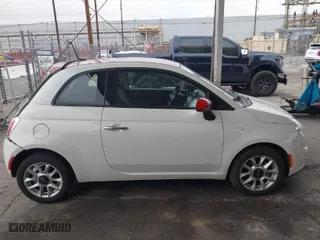 2017 FIAT 500 Pop with VIN 3C3CFFKR1HT570800, listed as a IAAI auction lot 41900007 with 58,170 mi miles. Bid and sale history available at carsss.com. Image 13.