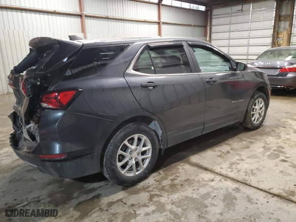 2022 Chevrolet Equinox LT with VIN 3GNAXUEV0NS102370, listed as a Copart auction lot 42999835 with 36,955 mi miles and Salvage Title. Bid and sale history available at carsss.com. Image 3.