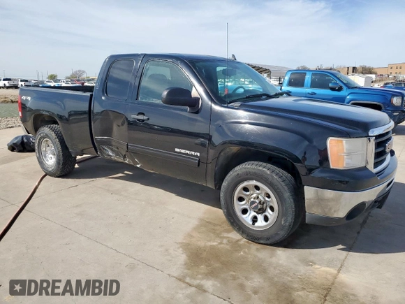 2010 GMC Sierra 1500 with VIN 1GTSKVEA4AZ241610, listed as a Copart auction lot 45301635 with 244,815 mi miles and Salvage Title. Bid and sale history available at DreamBid. Image 4.