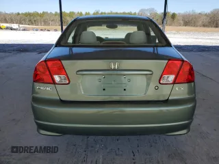2004 Honda Civic LX with VIN 2HGES16544H519953, listed as a Copart auction lot 46410985 with 155,076 mi miles and Salvage Title. Bid and sale history available at DreamBid. Image 6.