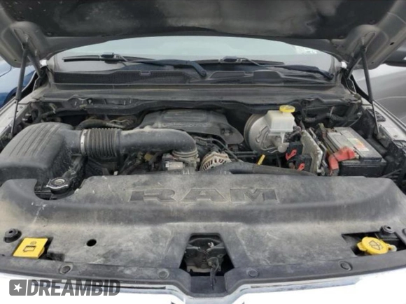 2019 Ram 1500 Big Horn with VIN 1C6SRFFTXKN668081, listed as a Copart auction lot 60136735 with 108,309 mi miles and Salvage title. Bid and sale history available at DreamBid. Image 7.