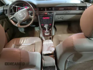 2004 Audi A6 z VIN WAUCD64B34N092260, wystawiony jako Copart lot #80863004 z przebiegiem 136 377 mil mil oraz Czysty tytuł • Clean title. Historia ofert i sprzedaży dostępna na DreamBid. Obrazek 8.