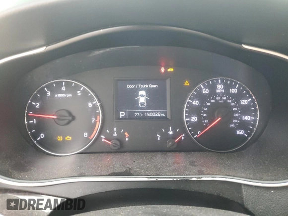 2016 Kia Cadenza with VIN KNALN4D72G5216522, listed as a Copart auction lot 78855824 with 150,028 mi miles and Salvage Title. Bid and sale history available at DreamBid. Image 9.