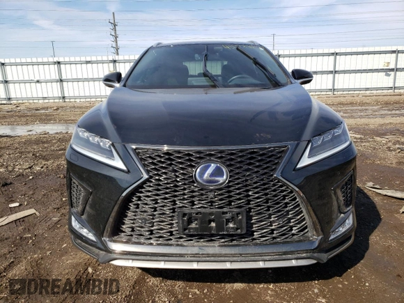 2021 Lexus RX with VIN 2T2YGMDA5MC066415, listed as a Copart auction lot 45372953 with 11,956 mi miles. Bid and sale history available at carsss.com. Image 5.