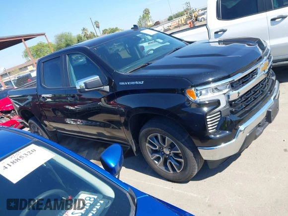 2023 Chevrolet Silverado 1500 LT with VIN 1GCPACEK8PZ231340, listed as a IAAI auction lot 41880385 with 15,621 mi miles and . Bid and sale history available at DreamBid. Image 13.