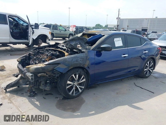 2016 Nissan Maxima SV with VIN 1N4AA6APXGC415700, listed as a IAAI auction lot 42244538 with Not provided miles and . Bid and sale history available at DreamBid. Image 2.