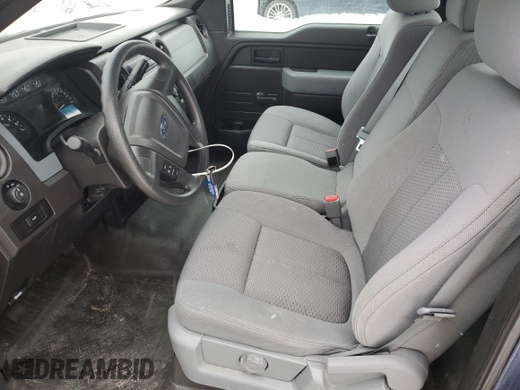2012 Ford F-150 XL with VIN 1FTMF1EM1CKD99463, listed as a Copart auction lot 83389634 with 73,908 mi miles and Salvage title. Bid and sale history available at DreamBid. Image 7.