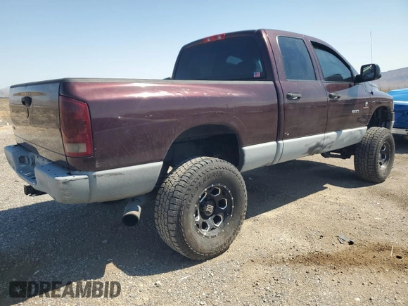 2005 Dodge Ram 3500 SLT with VIN 3D7LS38C25G731142, listed as a Copart auction lot 66551564 with 197,888 mi miles and Clean Title. Bid and sale history available at carsss.com. Image 3.