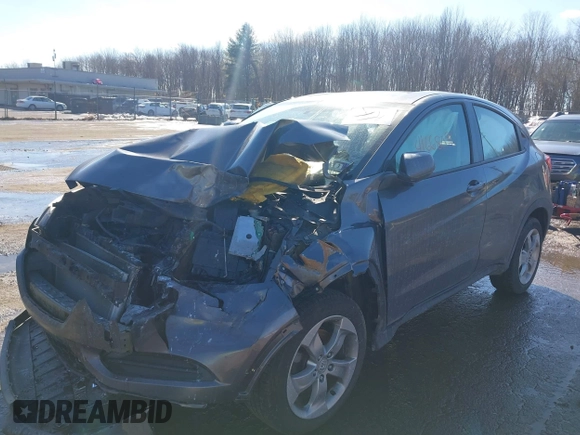 2017 Honda HR-V LX with VIN 3CZRU6H3XHM702603, listed as a IAAI auction lot 41668096 with 1 mi miles. Bid and sale history available at carsss.com. Image 2.