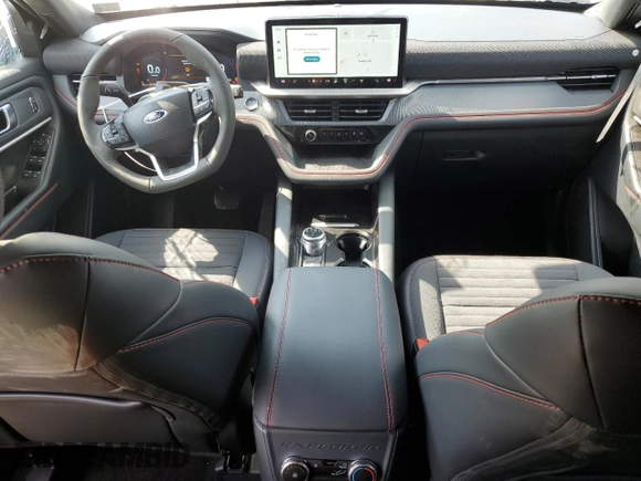 2025 Ford Explorer ST-Line z VIN 1FMUK8KH5SGB54450, wystawiony jako Copart lot #55024745 z przebiegiem 373 mil mil oraz Szkoda całkowita • Salvage title. Historia ofert i sprzedaży dostępna na DreamBid. Obrazek 8.