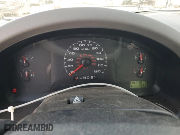 2007 Ford F-150 XL with VIN 1FTRF14W87KC40826, listed as a Copart auction lot 44606865 with 143,457 mi miles and Salvage title. Bid and sale history available at DreamBid. Image 9.