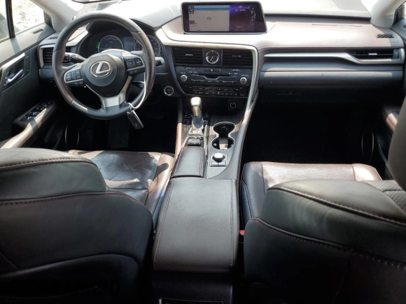 2016 Lexus RX 450h with VIN 2T2BGMCA4GC004192, listed as a Copart auction lot 59701365 with 257,355 mi miles and Salvage title. Bid and sale history available at DreamBid. Image 8.