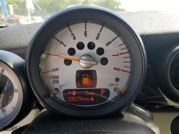 2014 MINI Cooper Convertible with VIN WMWZN3C53ET861483, listed as a Copart auction lot 52788785 with 20,274 mi miles and Salvage Title. Bid and sale history available at carsss.com. Image 9.