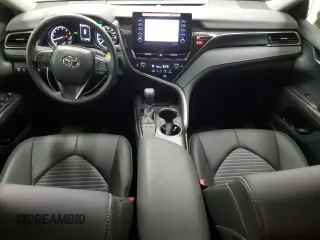 2024 Toyota Camry SE with VIN 4T1G11AK8RU909218, listed as a Copart auction lot 50193575 with 13,593 mi miles and Salvage Title. Bid and sale history available at carsss.com. Image 8.