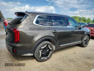 2025 Kia Telluride S with VIN 5XYP64GC7SG569834, listed as a Copart auction lot 60002555 with 13,096 mi miles and Non repairable. Bid and sale history available at DreamBid. Image 3.