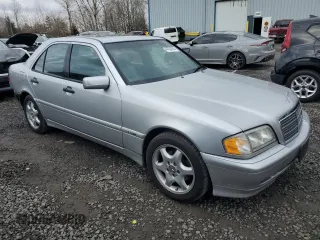 2000 Mercedes-Benz C 230 Kompressor with VIN WDBHA24G4YA844257, listed as a Copart auction lot 44224395 with Not Provided miles and Salvage Title. Bid and sale history available at carsss.com. Image 4.