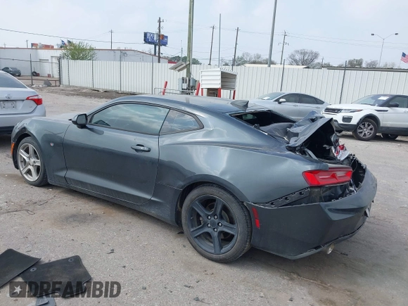 2017 Chevrolet Camaro 1LT with VIN 1G1FB1RS0H0165579, listed as a IAAI auction lot 41796293 with 84,929 mi miles and . Bid and sale history available at DreamBid. Image 3.