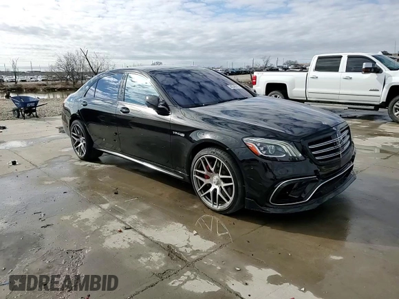 2018 Mercedes-Benz S 63 AMG with VIN WDDUG8JB6JA356529, listed as a Copart auction lot 42340515 with 40,131 mi miles and Salvage Title. Bid and sale history available at DreamBid. Image 13.