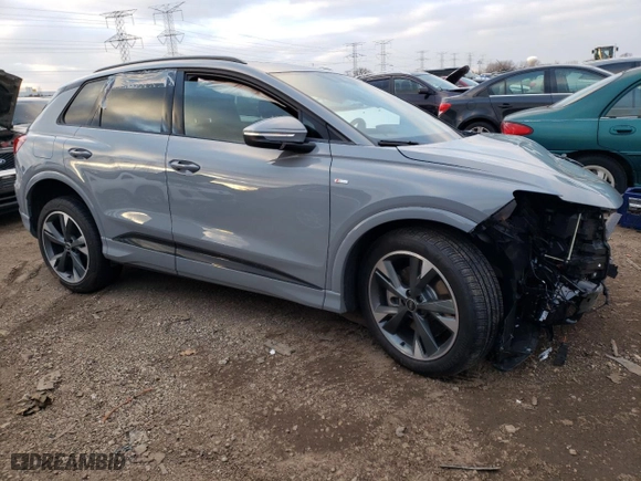 2023 Audi Q4 e-tron Premium Plus with VIN WA1L2BFZ2PP064948, listed as a Copart auction lot 81082473 with 0 mi miles. Bid and sale history available at carsss.com. Image 4.