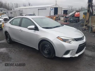 2015 Toyota Corolla L with VIN 2T1BURHE7FC362276, listed as a IAAI auction lot 41946466 with 105,957 mi miles and . Bid and sale history available at DreamBid. Image 1.
