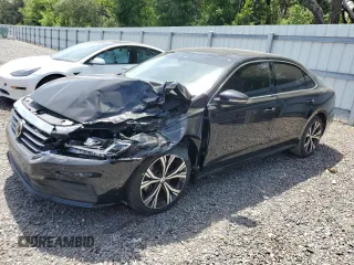 2021 Volkswagen Passat 2.0T SE with VIN 1VWSA7A32MC004771, listed as a Copart auction lot 53316455 with 48,067 mi miles and Salvage Title. Bid and sale history available at carsss.com. Image 1.