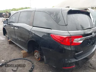 2018 Honda Odyssey EX-L z VIN 5FNRL6H71JB093357, wystawiony jako IAAI lot #42083895 z przebiegiem 194 211 mil mil oraz . Historia ofert i sprzedaży dostępna na DreamBid. Obrazek 3.