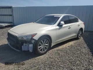 2016 Infiniti Q50 2.0t Premium with VIN JN1CV7ARXGM250324, listed as a Copart auction lot 48620355 with 60,417 mi miles and Clean Title. Bid and sale history available at carsss.com. Image 1.